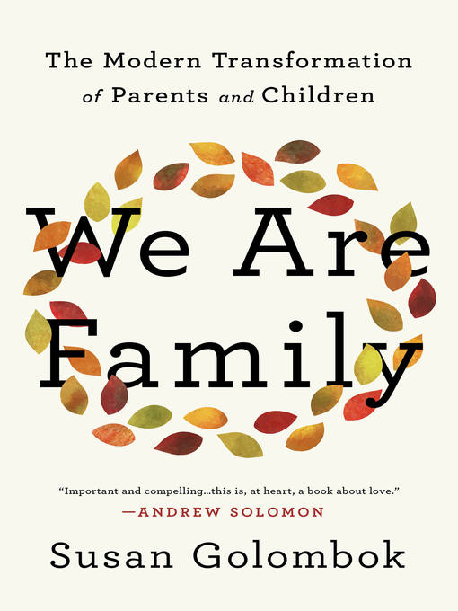 Title details for We Are Family by Susan Golombok - Available